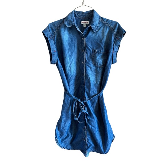 True Religion Katie Denim Dress Shirt - Picture 1 of 8